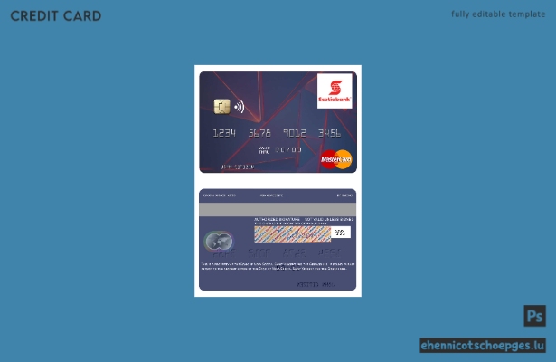 Beispielvorschau der Mastercard der Bank of Nova Scotia in St. Vincent und den Grenadinen